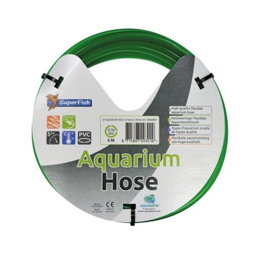 SuperFish Aquariumslang 12/16 mm 5 mtr