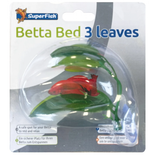 SuperFish Betta Bed 3 Leaves