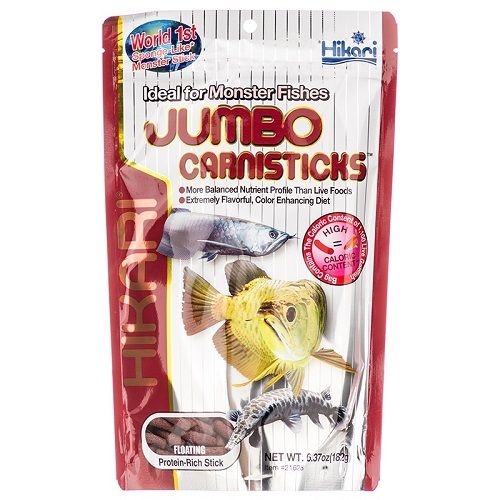 Hikari Tropical Jumbo Carnisticks 182 gram