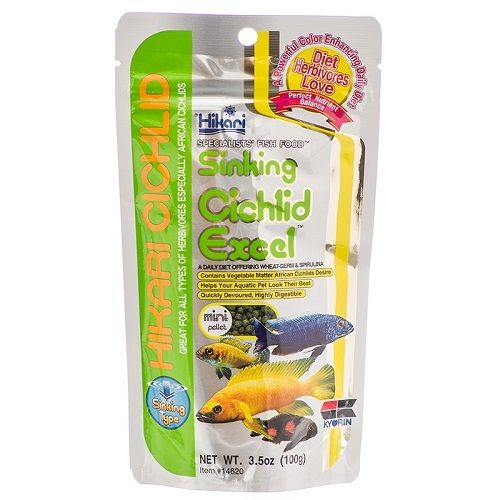 Hikari Sinking Cichlid Excel Mini Pellet 342 gram