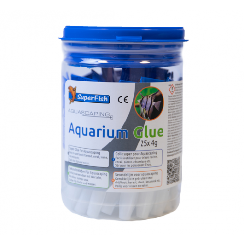 SuperFish Aquariumlijm Pot 25 stuks 